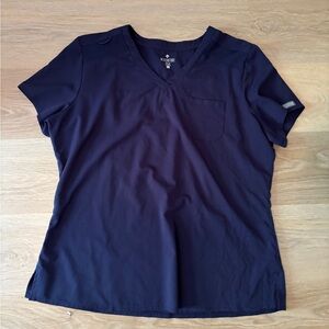 Med couture touch scrub top